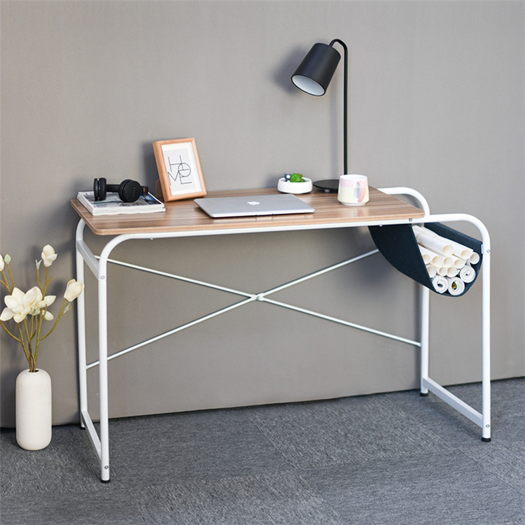  Modern Wooden Tall Center Long White Iron Cart Furniture Display Bed Side Table And Simple Hotel